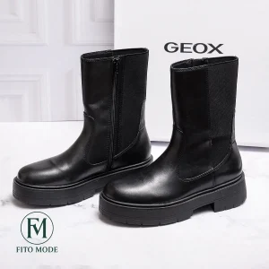 بوت زنانه چرمی زیپ‌دار مدل Respira